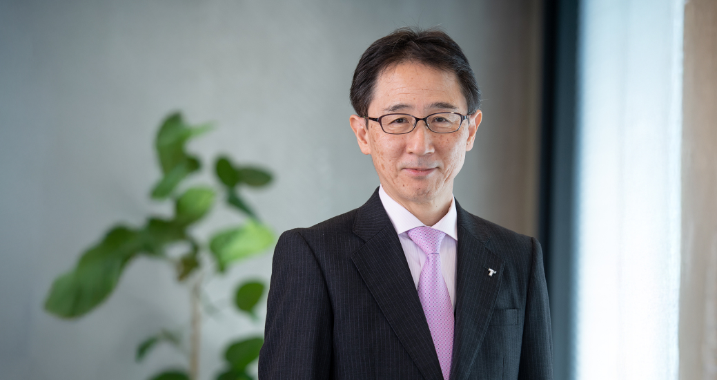 MESSAGE 社長あいさつ