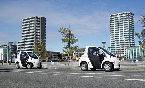 “Ha:mo,” an ultra-compact EV-sharing service